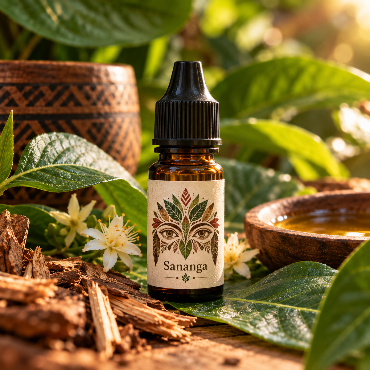 🌿 Sananga – La medicina dello sguardo e della visione interiore