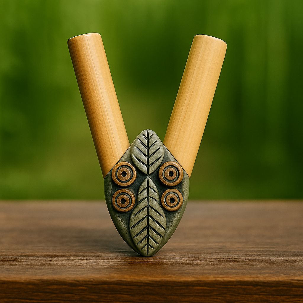 Kuripe in Bamboo con Decorazioni Naturali