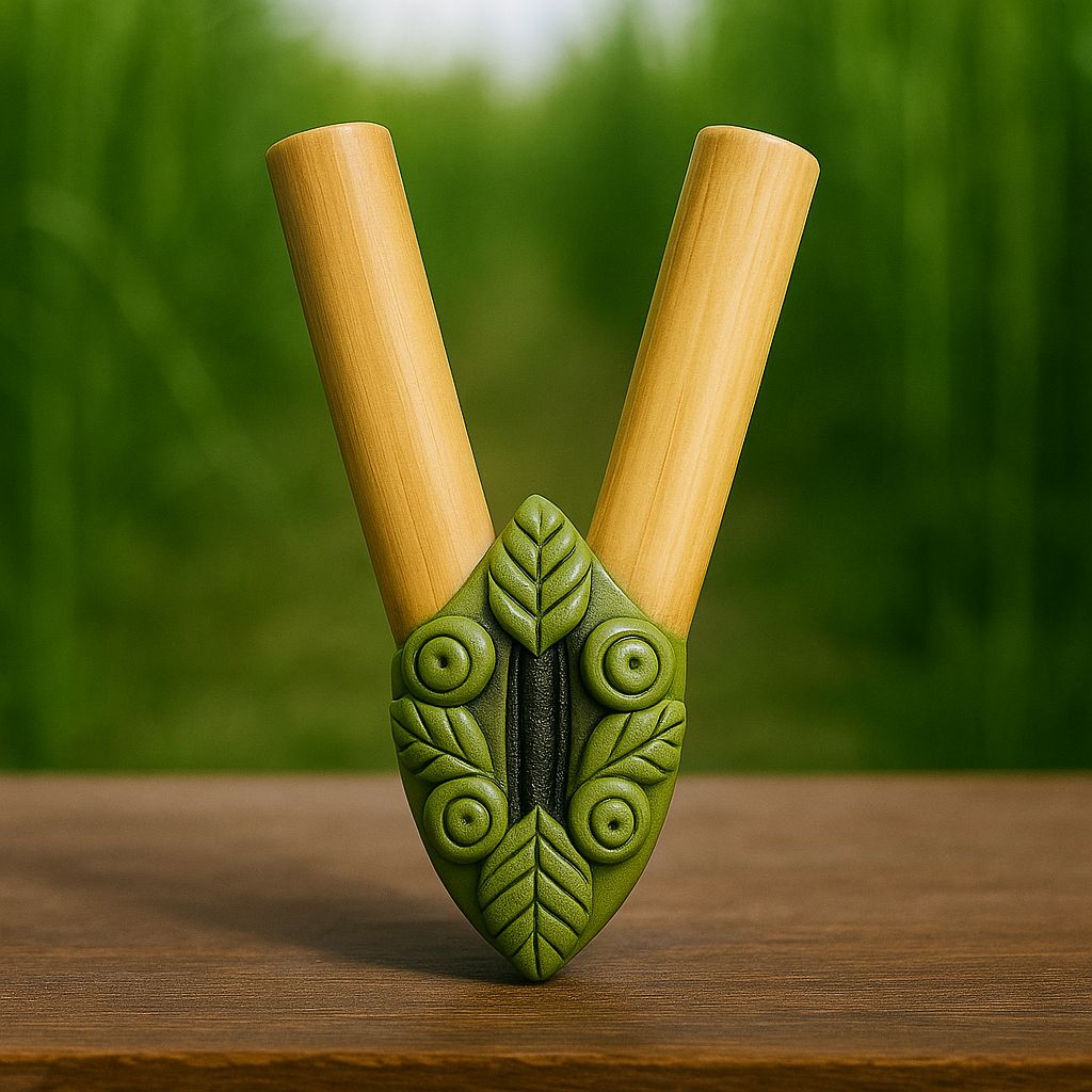 Kuripe in Bamboo con Decorazioni Naturali