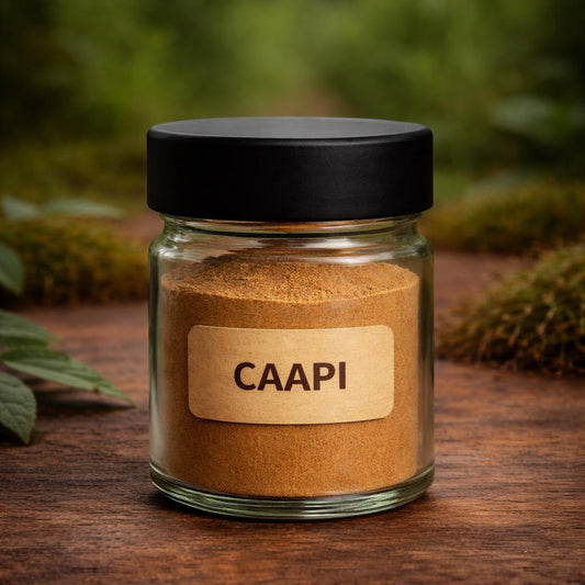 🌿 Caapi (Aya) – Terzo Occhio & Corona 🟣⚪